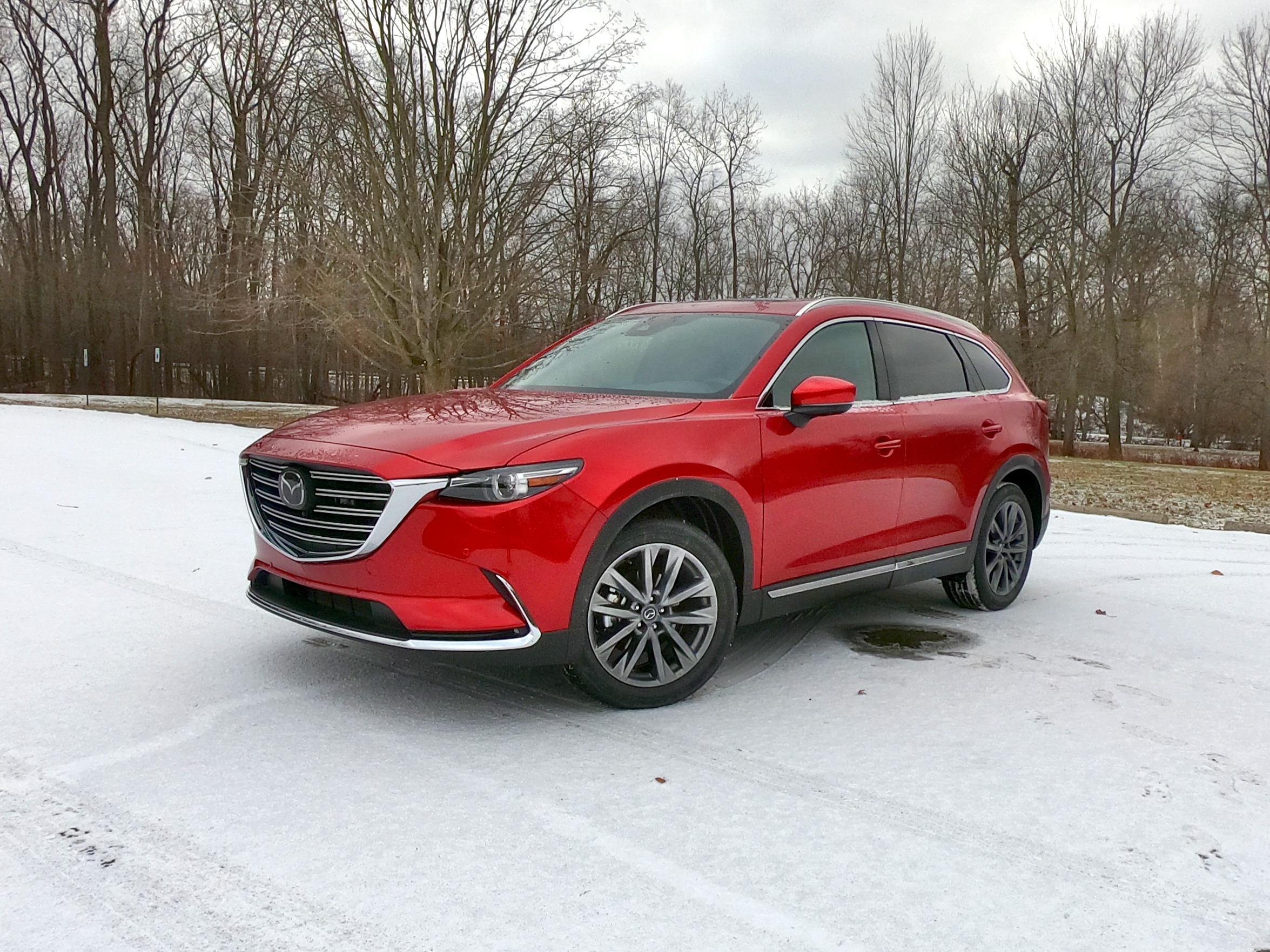 2020 Mazda CX-9 Signature Red Driver Front