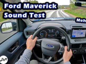 2022 Ford Maverick Sound Test